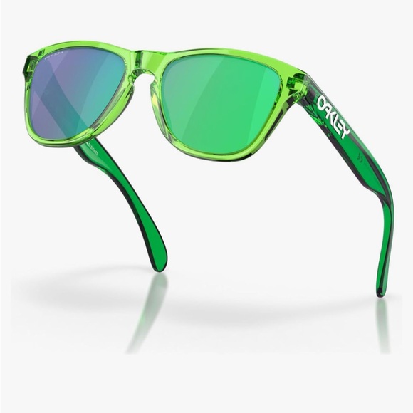 Kids lime green REAL Oakley sunglasses! Xxs never been worn! Brand new - Picture 11 of 14